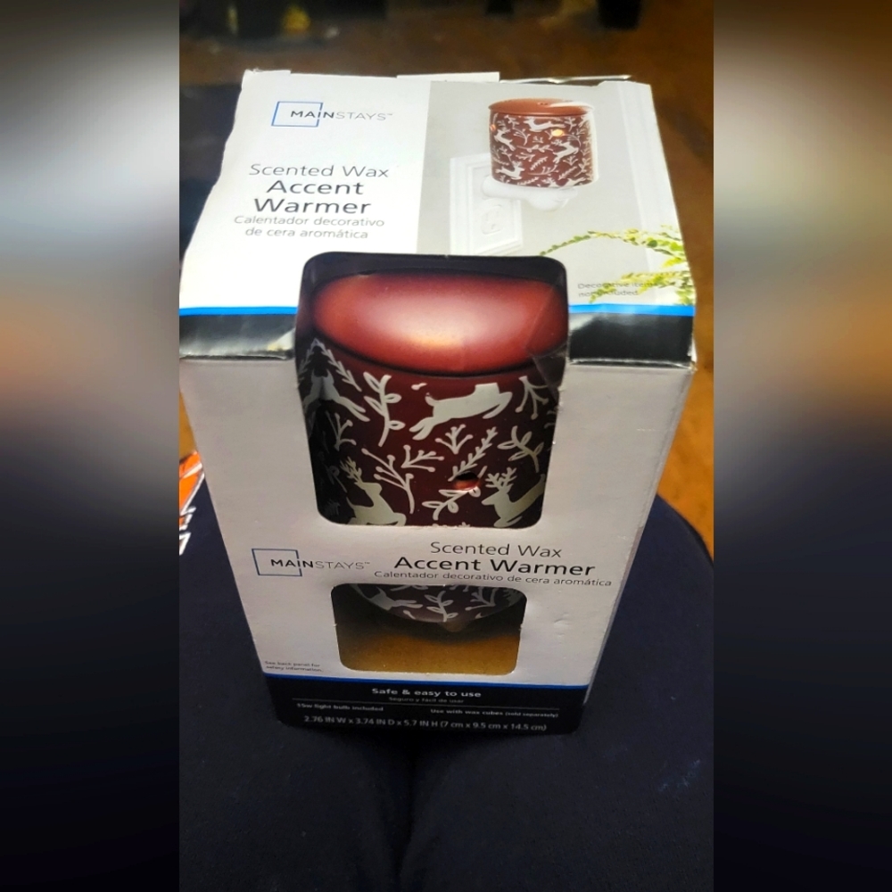 Mainstays Scented Wax Accent Plug-In Warmer